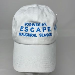 NWT Unisex Norwegian Escape Inaugural Season Cruise Ship Hat